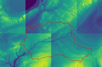 Geospatial & Hydrological Science: DEM Accessing using a Shapefile