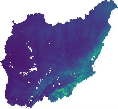 Geospatial & Hydrological Science: HPC Based DEM Accessing and Processing