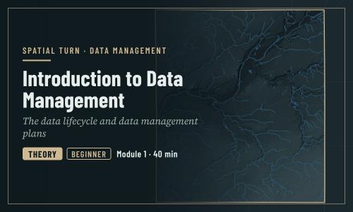 Introduction to Data Management