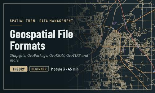 Geospatial File Formats