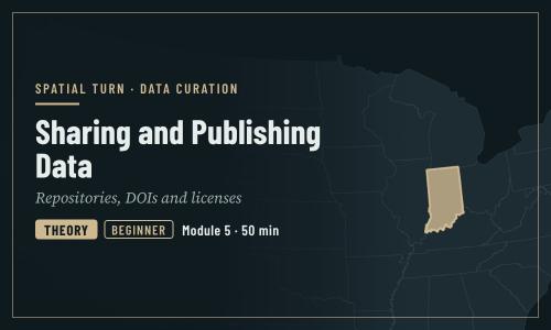 Sharing and Publishing Data